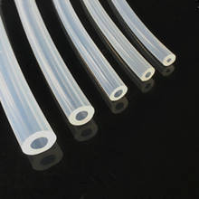 10M/1lot 2x4mm 3x5 3x6 4x6 4x7 4x8 5x7 5*8 6x8 6x9 6x10 8x10 8x12mm food grade tasteless clear Silicone Tube Hose Pipe 2024 - buy cheap