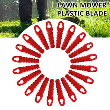 100 Pcs/set Of Grass Trimmer Blade Grass Cutter Trimmer Spare Blade Garden Replacement Blade Red 10*5mm 2024 - buy cheap