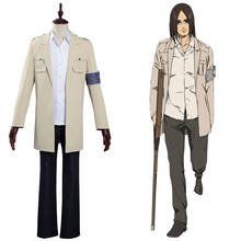 Anime Attack on Titan The Final Season Eren Jaeger Cosplay Costume Coat Shirt Outfits Halloween Carnival Suit Boy Uniform Suit 2024 - buy cheap