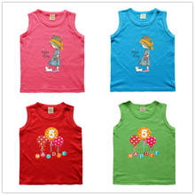 Kids T Shirt Cartoon Animals Baby Boys Girls Children Cotton Long Sleeves Summer cute Girl balloon Print Multiple colors Clothes 2024 - buy cheap