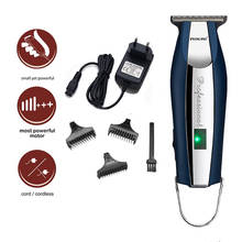 Professional Hair Trimmer Rechargeable Electric Hair Clipper Men Hair Cutting Machine USB Rechargeable Cordless Barber Clippers 2024 - buy cheap