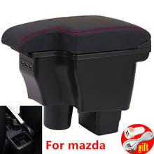 For mazda CX 3 CX-3 Armrest Box For mazda 2 skyactiv version cx3 CX-3 Car Armrest Storage box car accessories Charging with USB 2024 - buy cheap