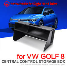 ZUNDUO-caja de reposabrazos central para coche VW Golf 8 2020, accesorios interiores, organizador de consola central, color negro 2024 - compra barato
