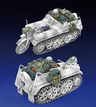 1/35  Resin Model Building Kit Figure Accessories for Semi-tracked car (no car) 2024 - buy cheap