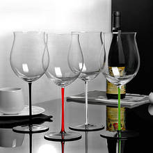 Роскошные хрустальные очки Европейский Кубок бокал для вина расширенные питьевые очки Бар Отель вечерние аксессуары для домашнего декора свадебные подарки 2024 - купить недорого