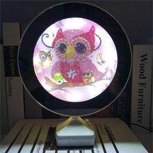 2020 New Arrival 5D DIY Diamond Painting Kits Mirror Diamond Mosaic Picture Of Rhinestone Lamp Light Girlfriend Gift Home Decor 2024 - buy cheap