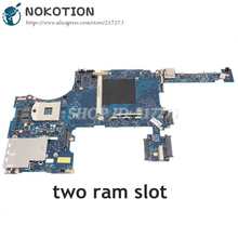 Nokotion placa-mãe para laptop hp 8760w 8760p, peça de reposição 652509-001 652508 a 001, placa principal qm67 ddr3, com slot gráfico 2024 - compre barato