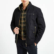 В Военном Стиле, с двойным Двусторонняя куртка для мужчин размера плюс 7XL 8XL осень-зима верхняя одежда хлопок мужские куртки и пальто Chaqueta Hombre 2024 - купить недорого