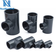 NuoNuoWell 1 PC PVC Reducing Tee Connector Plumbing Pipe Fittings Garden Water Pipe Adapter Inner Dia.20-63mm 2024 - buy cheap