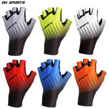 DH SPORTS-guantes de Ciclismo de medio dedo para hombre y mujer, manoplas de Gel para bicicleta de carreras, antideslizantes, para verano 2024 - compra barato
