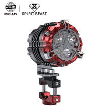 SPIRIT BEAST-focos LED para motocicleta, accesorios modificados, faros exteriores, luces auxiliares, luces superbrillantes 2024 - compra barato