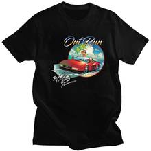 Trendy 80s Out Run T-shirt Short Sleeves Cotton Old School Video Game Tshirt Retro Vintage Arcade Gaming OutRun Tee Shirt Gift 2024 - buy cheap