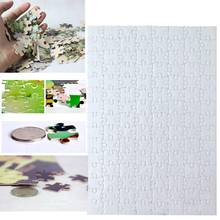 20 Sets Blank Sublimation A4 Jigsaw Puzzle with 120 Pieces DIY Heat Press Transfer Crafts A4 Thermal Transfer Puzzle DIY Thermal 2024 - buy cheap