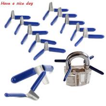 10pcs Padlock Shim Picks Set Lock Pick Accessories Set Tools Lock Home Tools Locksmith Tools 2024 - buy cheap