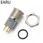 16mm Waterproof Metal Push Button Switch LED Light Oxide Black Momentary Latching Car Engine PC Power Switch Red Blue Green 12V - specifications 16mm Waterproof Metal Push Button Switch LED Light Oxide Black Momentary Latching Car Engine PC Power Switch Red Blue Green 12V - specifications