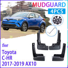 Guardabarros de coche para Toyota C-HR, 2017, 2018, 2019, CHR C HR AX10, guardabarros, accesorios para automóviles 2024 - compra barato