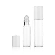 AiceBeu 10/20 Pcs Glass Roller Bottles Empty Clear With Roll On Empty Cosmetic Essential Oil Vial For Traveler With Glass Ball 2024 - buy cheap