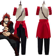 Boku no My Hero Academia Season 4 Kirishima Eijiro Cosplay Costume Outfit Uniform Full Suit Halloween Costumes 2024 - buy cheap