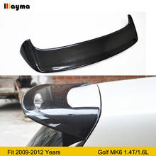 Carbon fiber Roof wing spoiler For VW Golf 6 1.4T 1.6L 2009 - 2012 year Mk6 car styling roof spoiler (not fit GTI/R20) 2024 - buy cheap