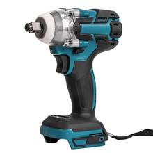 Electric Brushless Impact Wrench Rechargeable 1/2 Socket Wrench Cordless Without Battery for Makita 18V Battery 2024 - buy cheap