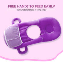 Anti Spit Pillow Baby Nursing Breastfeeding Multi Function Neck Pillow Cushion Newborn Cotton Feeding Waist Cushion 2024 - buy cheap