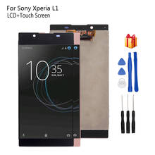 Tested Best For SONY Xperia L1 G3312 LCD Display Digitizer Assembly ForSONY Xperia L1 Display Screen LCD Phone Parts Replacement 2022 - buy cheap