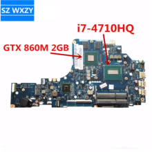 For Lenovo Y50-70 Laptop Motherboard 5B20G57046 i7-4710HQ 2.50GHz GTX 860M 2GB ZIVY2 LA-B111P DDR3L 100% Tested Fast Ship 2024 - buy cheap