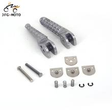 Motorcycle Rear Aluminum Footrests Foot Pegs Footpegs Pedals For DUCATI Monster 696 796 2009 2010 2011 2012 2013 2014 2024 - buy cheap