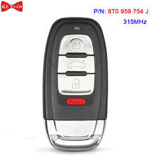 KEYECU OEM/ Aftermarket for Audi Q5 A4L Smart Keyless Remote Key Fob 8T0959754J 8T0 959 754 J 315MHz 2024 - buy cheap