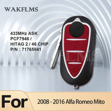 Remote Key For Alfa  Romeo 147 159  Mito 2008 -  Delphi BSI  with HITAG 2   7946 CHIP 2024 - buy cheap