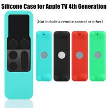 Colorful Silicone Protective Case Cover Skin For Apple TV 4 Remote Control Waterproof Dust Cover 2024 - buy cheap
