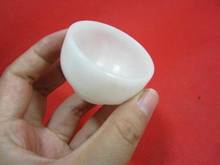 Exquisite Chinese 100% Natural white jade carving small bowl tea sets statue 2024 - buy cheap