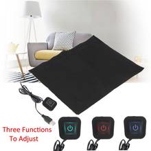 5V USB Electric Clothes Heater Sheet Adjustable Temperature Winter Heated For Cloth Waist Warmer Tablet Electric Heating Sheet 2024 - compre barato