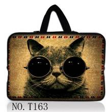 Bien gafas de sol gato Portátil Bolsa manga caso cubrir Portátil Bolsa para MacBook Air Pro Lenovo Dell HP Asus 11 13 15 15,6 pulgadas 2024 - compra barato