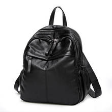 Fashion Backpack Women Soft Leather Shoulder Bag Female Designer Large School Bags for Girls Mochilas Casual Travel Back  C1157 2024 - buy cheap
