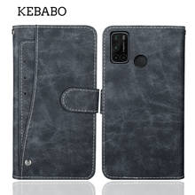 Luxury Wallet Vsmart Joy 4 Case 6.53" Vintage Flip Leather Business Protective Cover For Vsmart Joy 4 Case Phone Bag 2024 - buy cheap