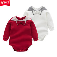 IYEAL Newborn Baby Boy Bodysuits Clothing Cotton One-Pieces Body Suits Kids Baby Girl Long Sleeve Jumpsuit Outfit Clothes 2024 - buy cheap