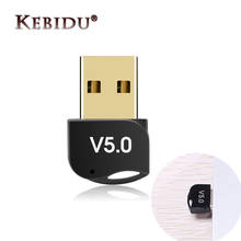 Kebidu-Adaptador USB Bluetooth V5.0, receptor de sonido y música, Adaptador, transmisor 2024 - compra barato