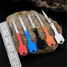 Mini Key Knife Letter Camp Outdoor Keychain Keyring Ring Fold Open Opener Pocket Package Survive Gadget Multi Tool Blade Box Kit 2024 - buy cheap