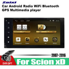 ZaiXi Android Car GPS Multimedia Player For Scion xD 2007~2016 car Navigation radio Video Audio Car Player WiFi Bluetooth 2024 - buy cheap