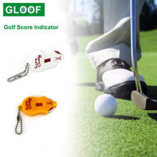 1 pces mini indicador de pontuação de golfe dispositivo de pontuação com chave corrente de golfe mouse forma marcador 2024 - compre barato