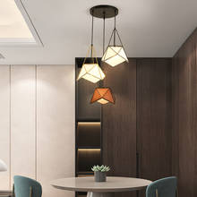 Luces colgantes nórdicas modernas, lámparas LED industriales E27 para loft, 3 estilos para sala de estar, hotel, restaurante, dormitorio y vestíbulo 2024 - compra barato