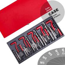 131 Pcs Thread Repair Tool Kit Engine Block Restoring Damaged M5 M6 M8 M10 M12 SK1008 Metric Car Repair Tools Auto Tools 2024 - buy cheap