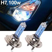 2Pcs H1/H4/H7 55W/100W Xenon Gas Halogen Headlight White Lamps 12V 5000K Bulbs Car Accessories  Bulbs Car Headlight 2024 - buy cheap