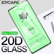 Protector de pantalla curvado 20D para Huawei P20 P30 P40 Lite Nova 6SE 5i 5T Pro 7i Y5 Y6 Y7 Y8 Y9 Prime P, vidrio templado inteligente 2024 - compra barato