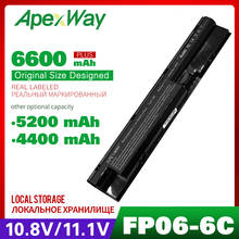 ApexWay-Batería de ordenador portátil 11,1 v 4400mAh FP06, para HP ProBook 450 H6L26AA H6L26UT 470 440 G0 455 G1 707616-242 2024 - compra barato
