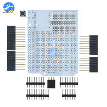 Prototipo de placa de pan de desarrollo PCB, placa de escudo de expansión, módulo de Protoshield para Arduino R3 One, Kit de bricolaje de 2,54mm 2024 - compra barato