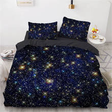 3D Bedding Set Duvet Cover Set Comforter Bed Linen Full King Queen Double Single Size Galaxy Design Home Textile 2024 - buy cheap