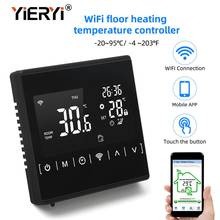 Yieryi-termostato para aquecimento elétrico, controle de temperatura, fahrenheit, wi-fi, para voz, aquecimento a gás 2024 - compre barato