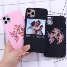 Cute Angel Girl Phone Cover For iPhone 12 Mini 11 Pro Max X XS XR Max 7 8 7Plus 8Plus 6S SE Soft Silicone Candy Case Fundas 2024 - buy cheap
